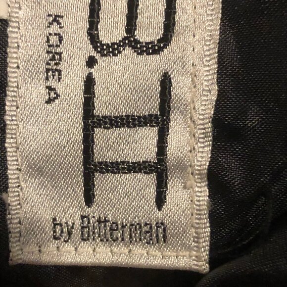Vintage S.B. II by Bitterman Black Coat – Made in Korea – Size 9/10 – 1980 - Picture 10 of 14